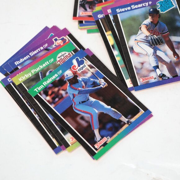Vintage 1989 DonRuss MLB Baseball Cards 80s Daryll Strawberry Cal Ripen Sports - Picture 7 of 13